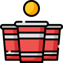 food and restaurant,sports and competition,gaming,party,birthday and party,ball,glass,beer pong